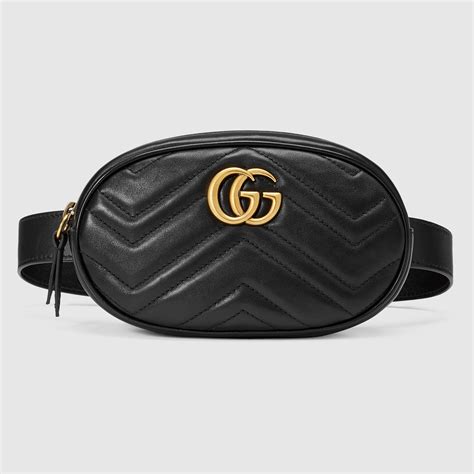 marsupio gucci a righe|Gucci Marsupio GG Marmont.